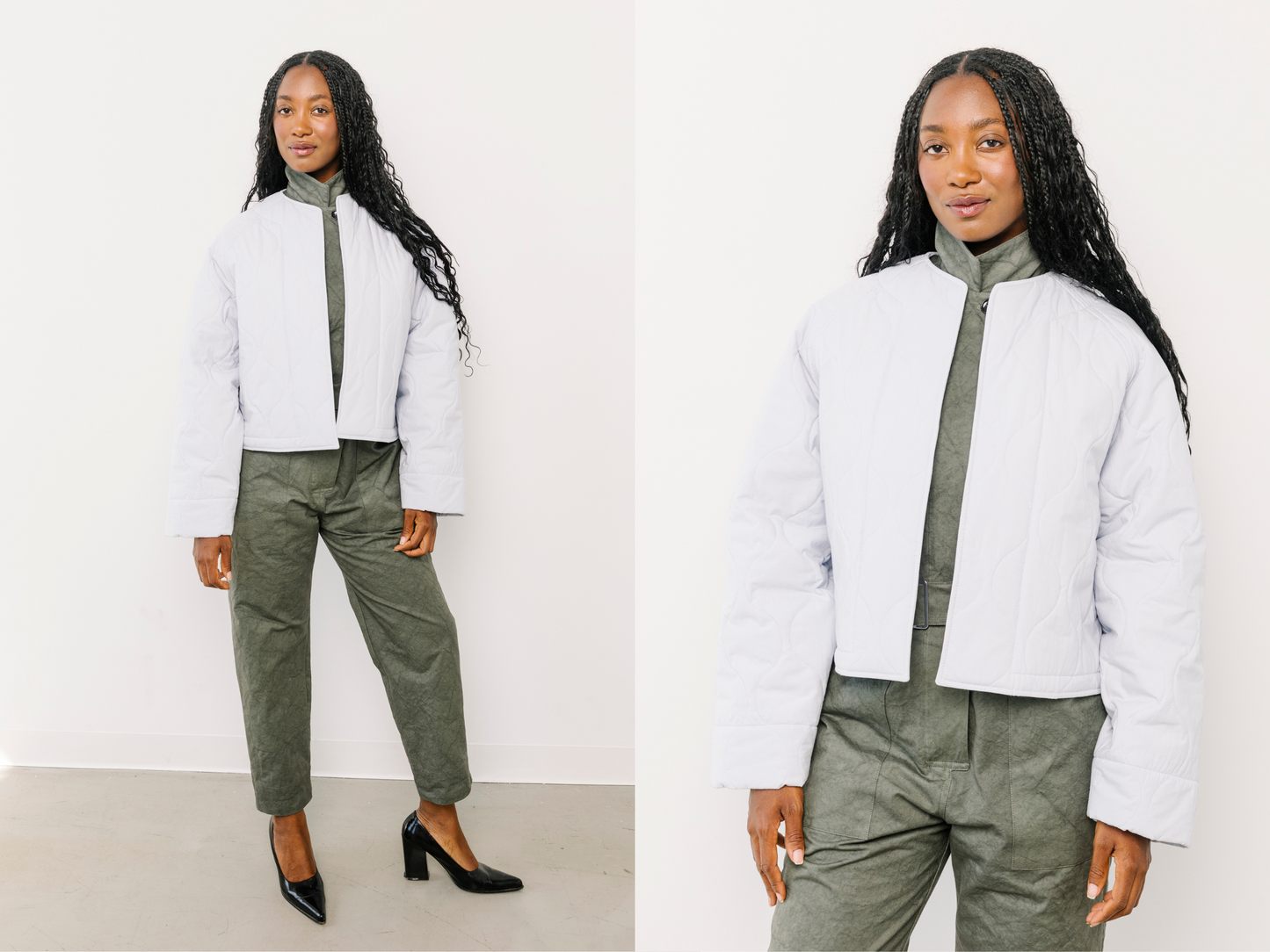 Cropped Diamond Liner