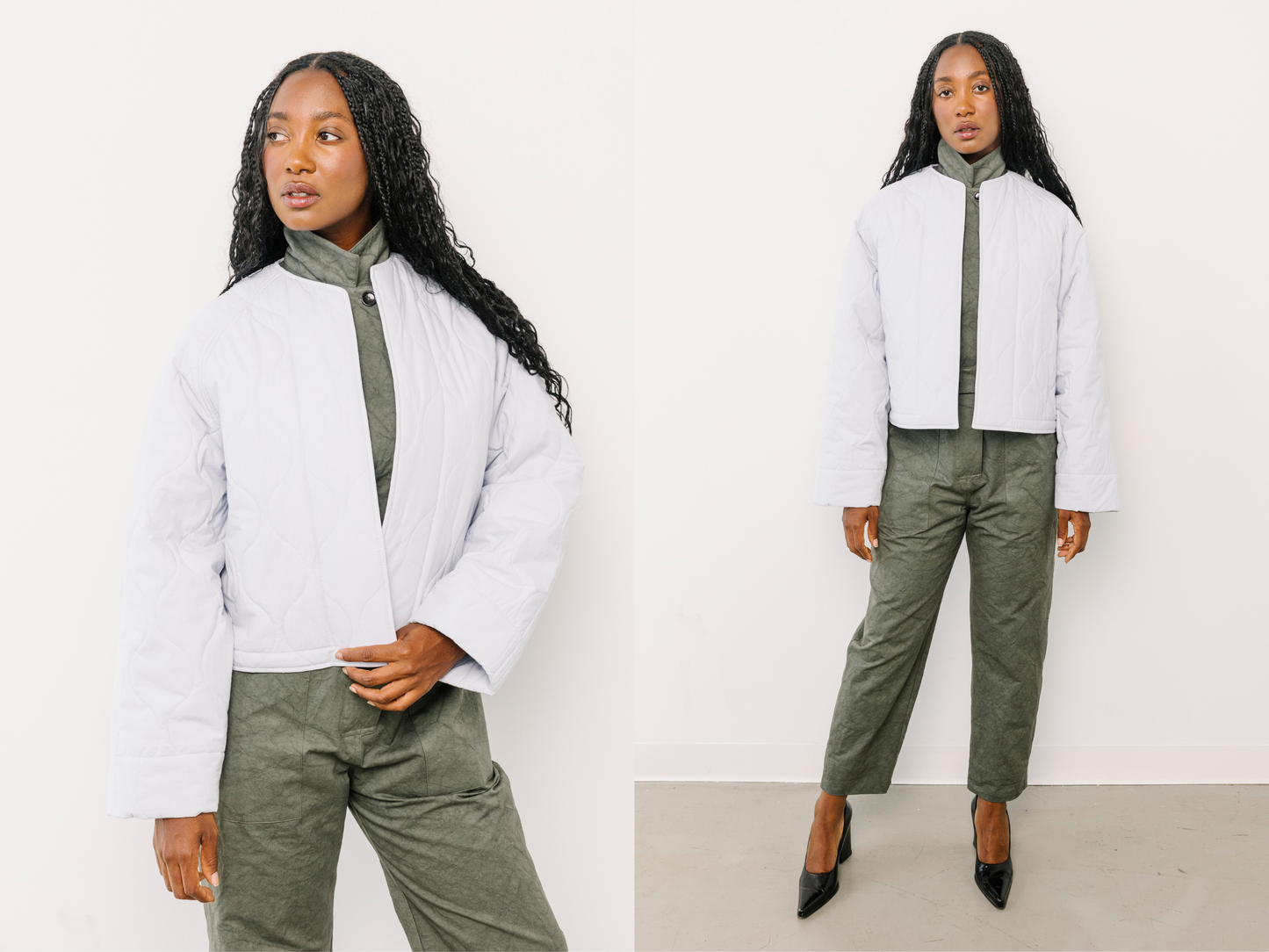 Cropped Diamond Liner