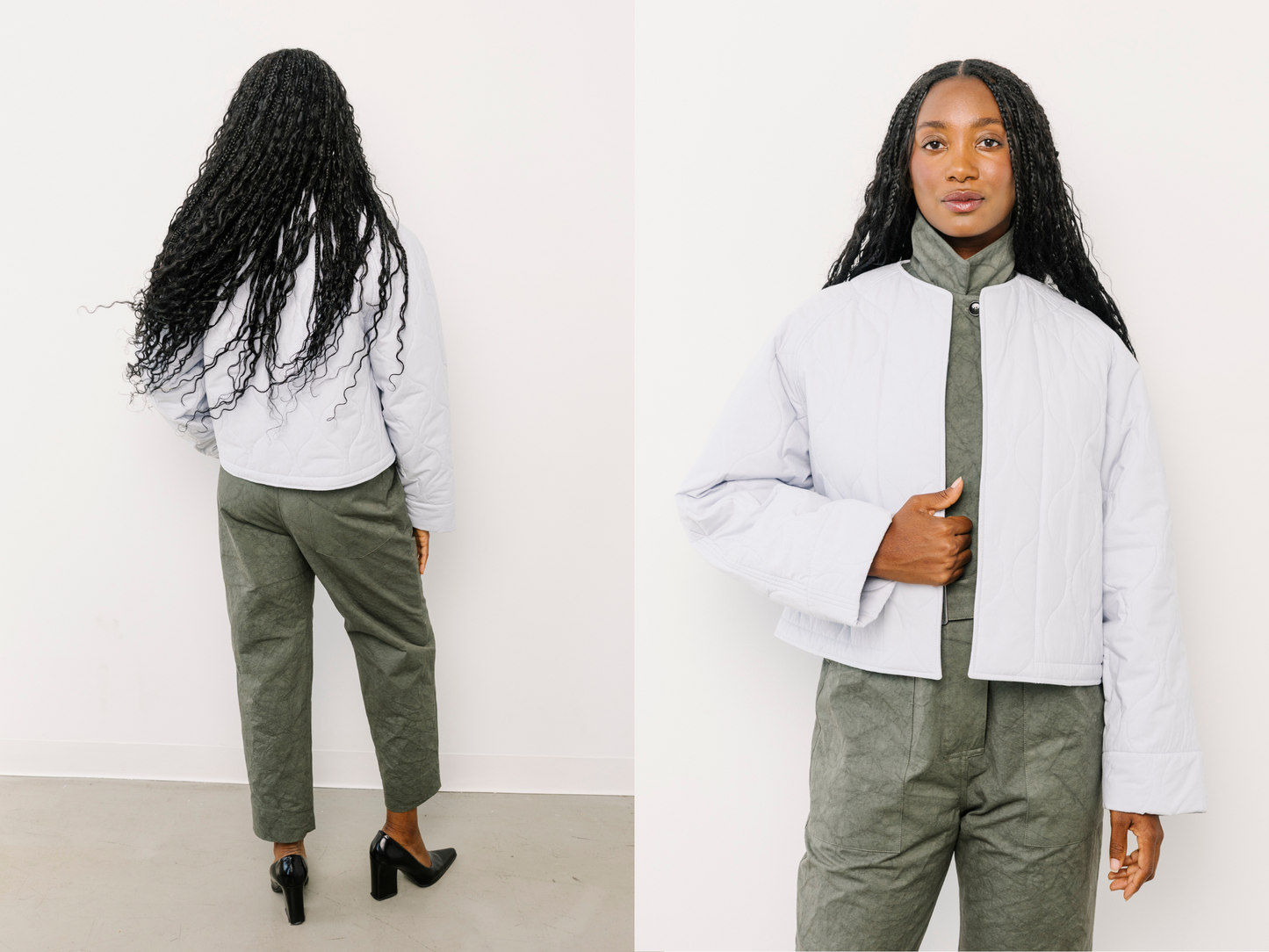 Cropped Diamond Liner