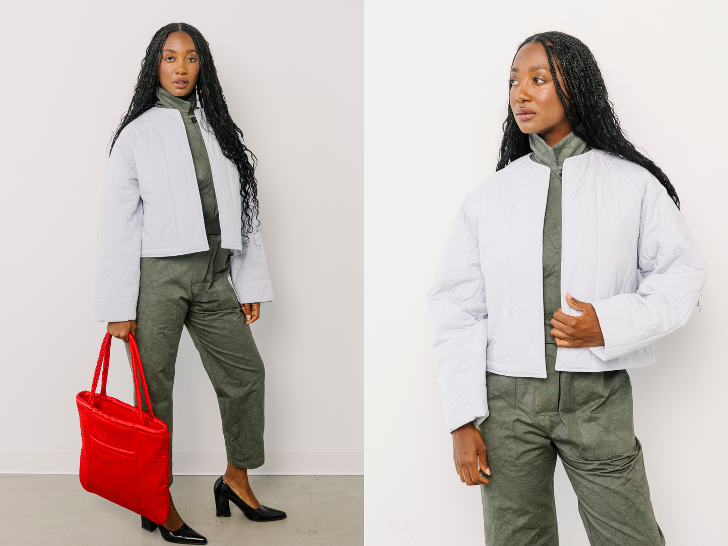 Cropped Diamond Liner