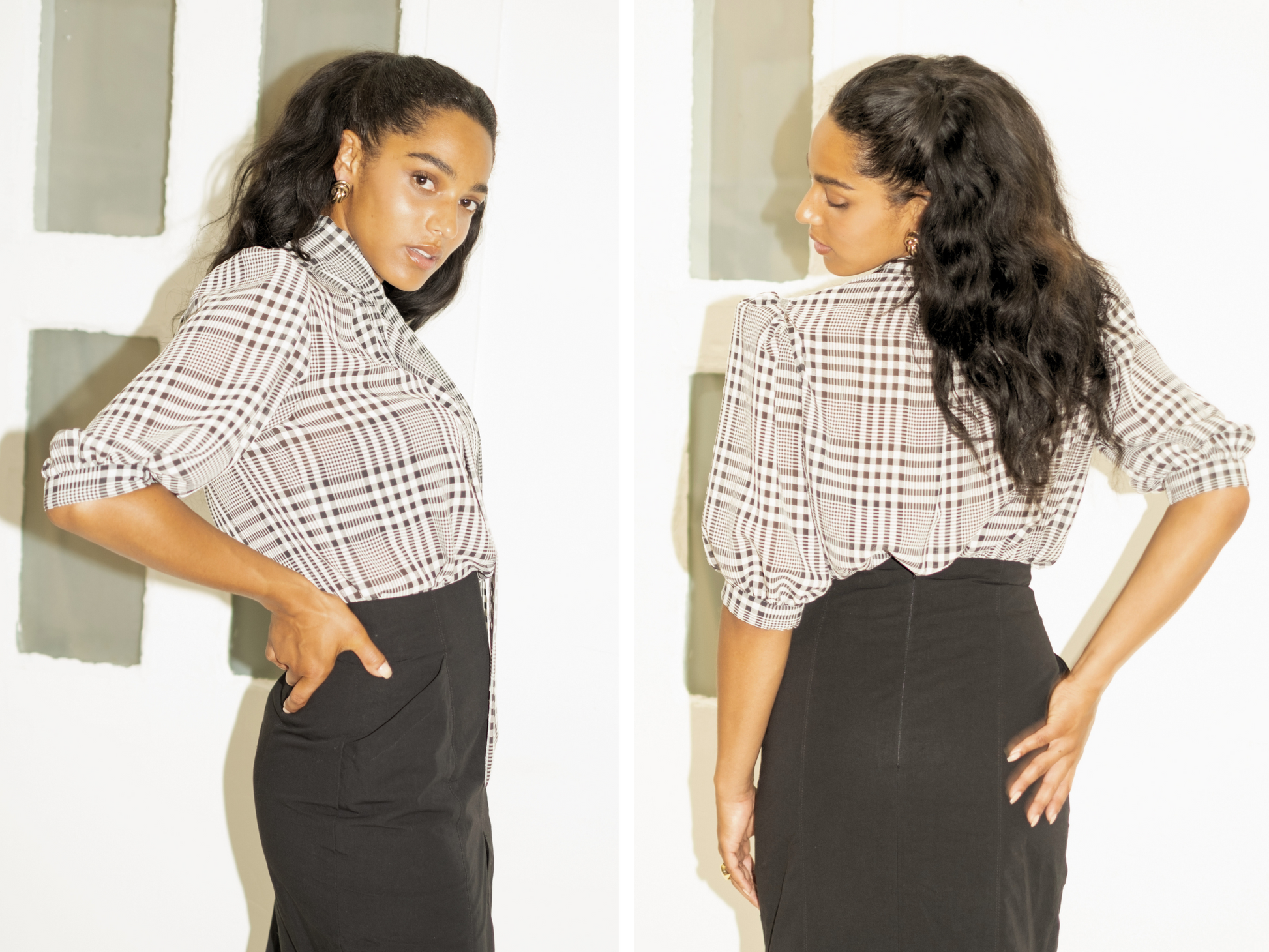 ivory-black-check