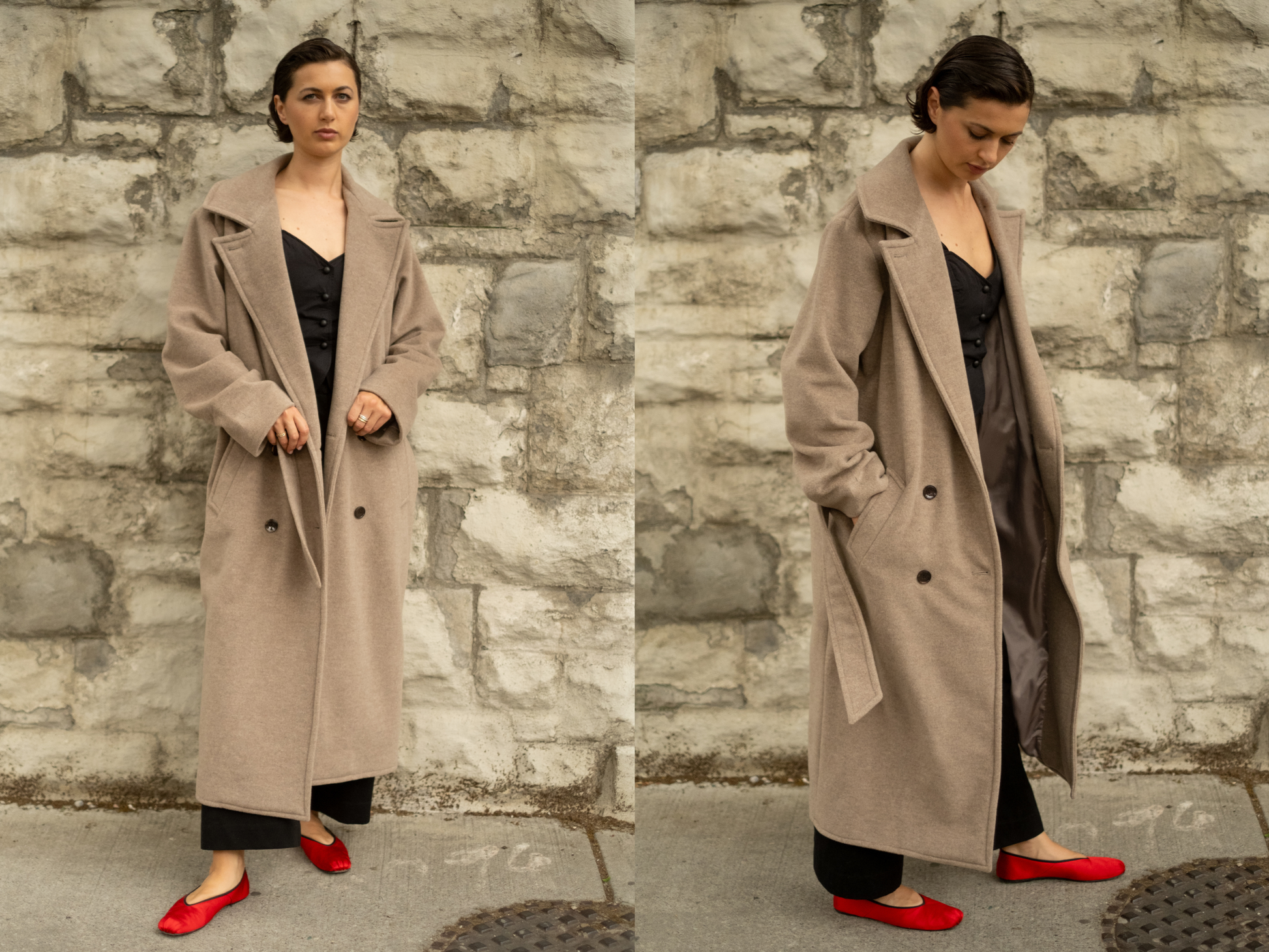 British hot sale winter coat