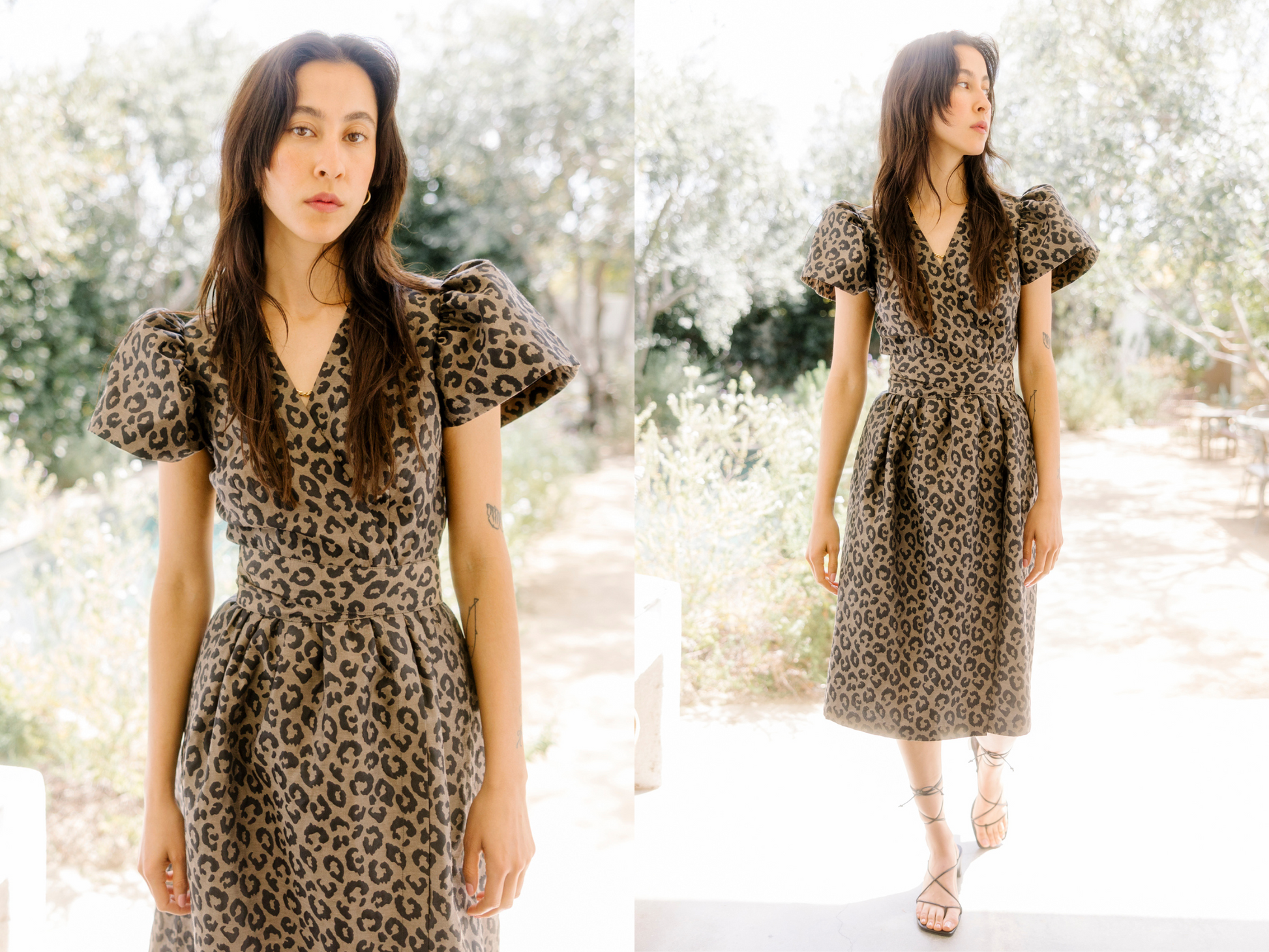 leopard-jacquard