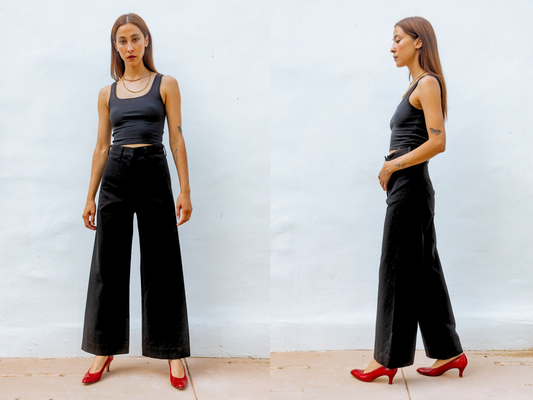 High-Waisted Trouser