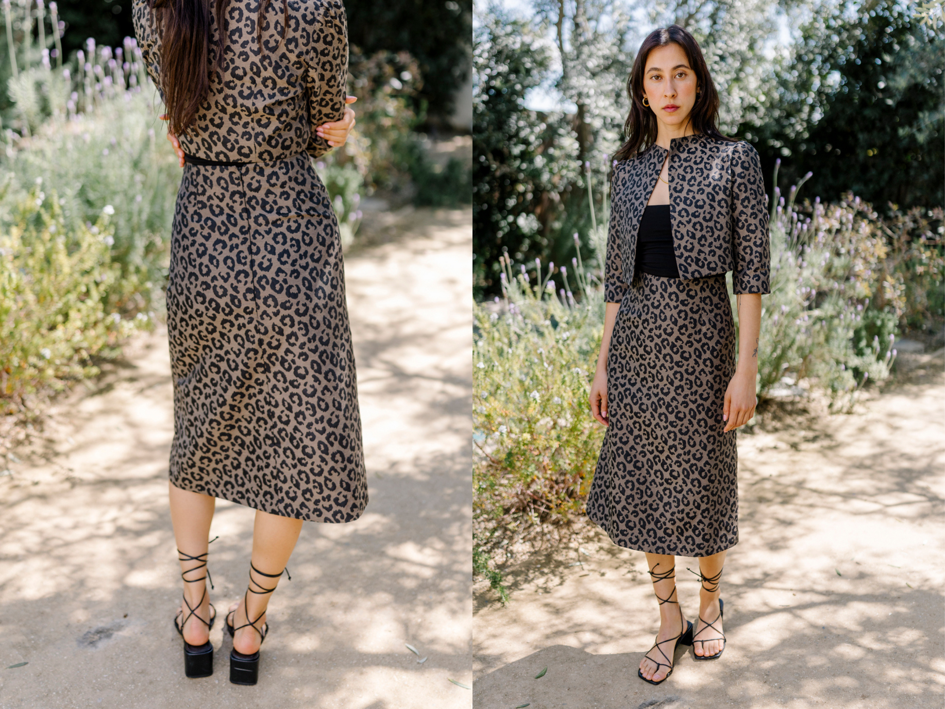 leopard-jacquard
