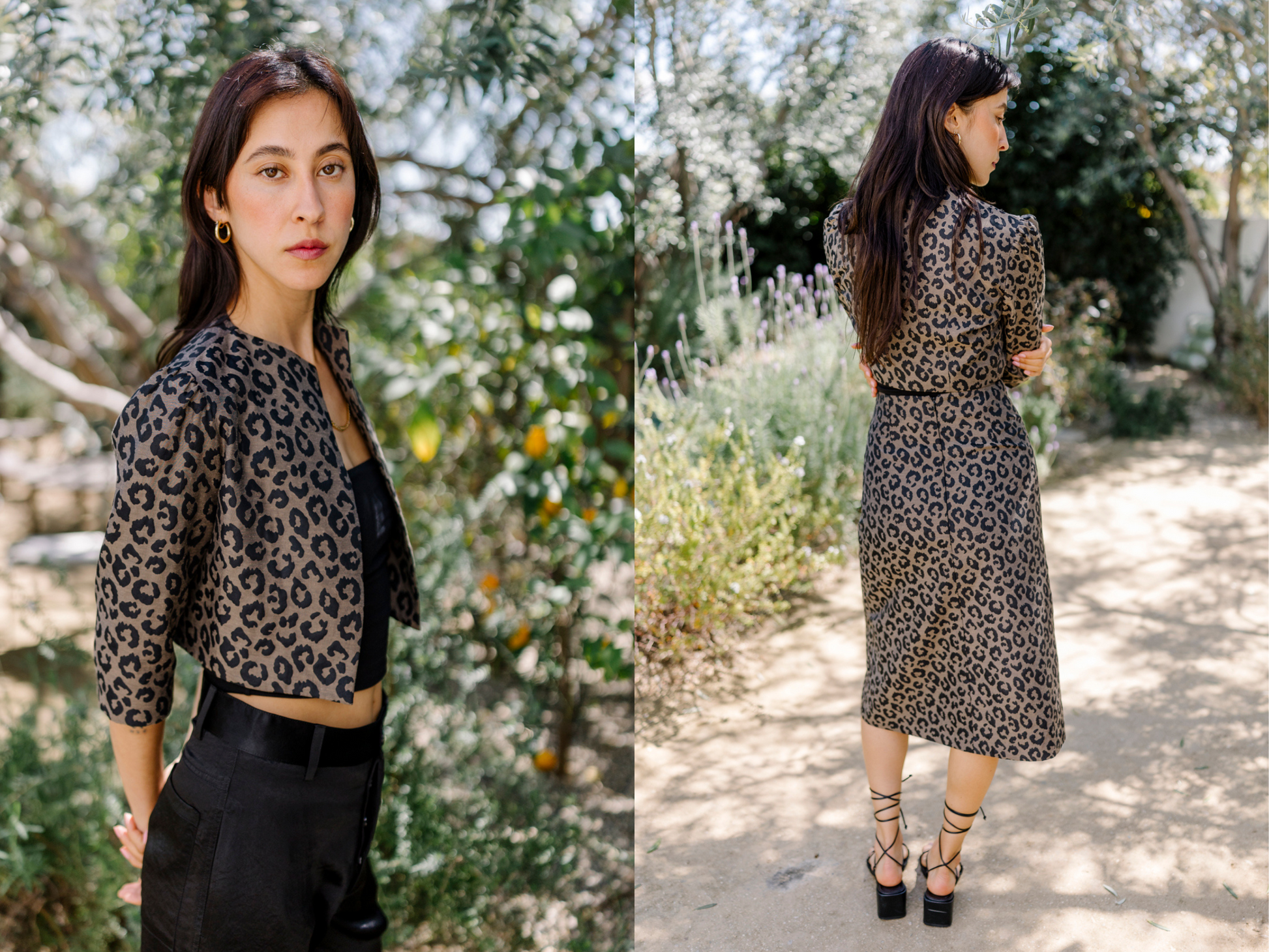 leopard-jacquard