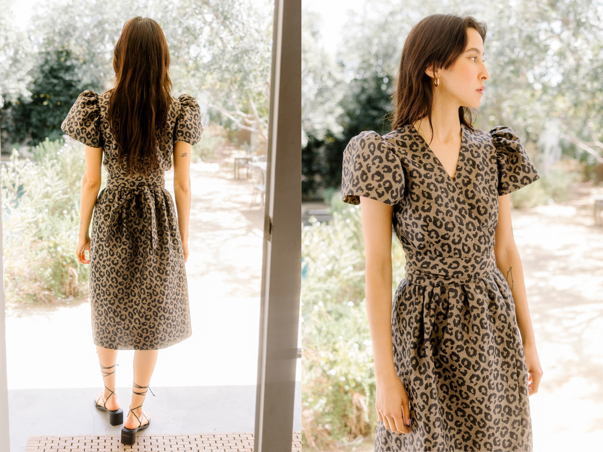 leopard-jacquard