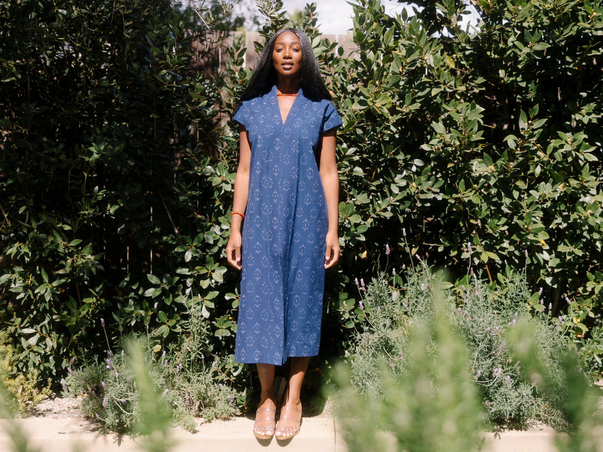 indigo-ikat