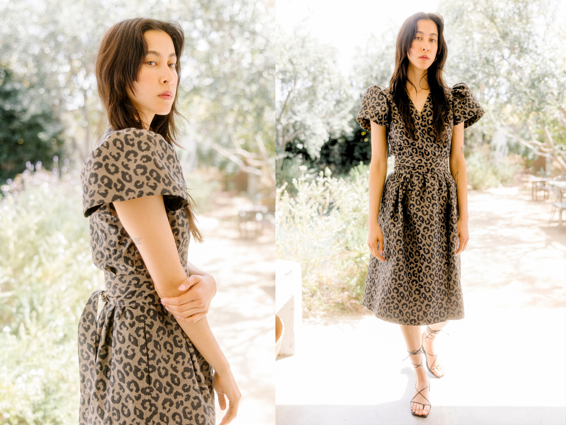 leopard-jacquard