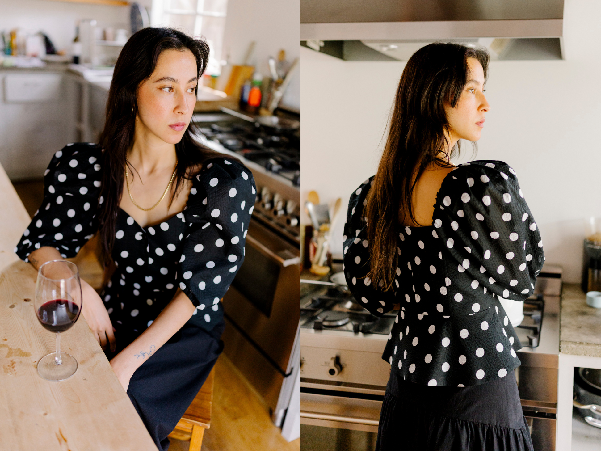black-with-white-dot