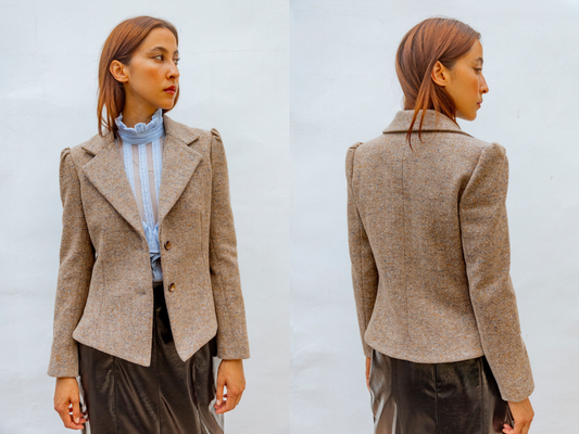 flecked-herringbone