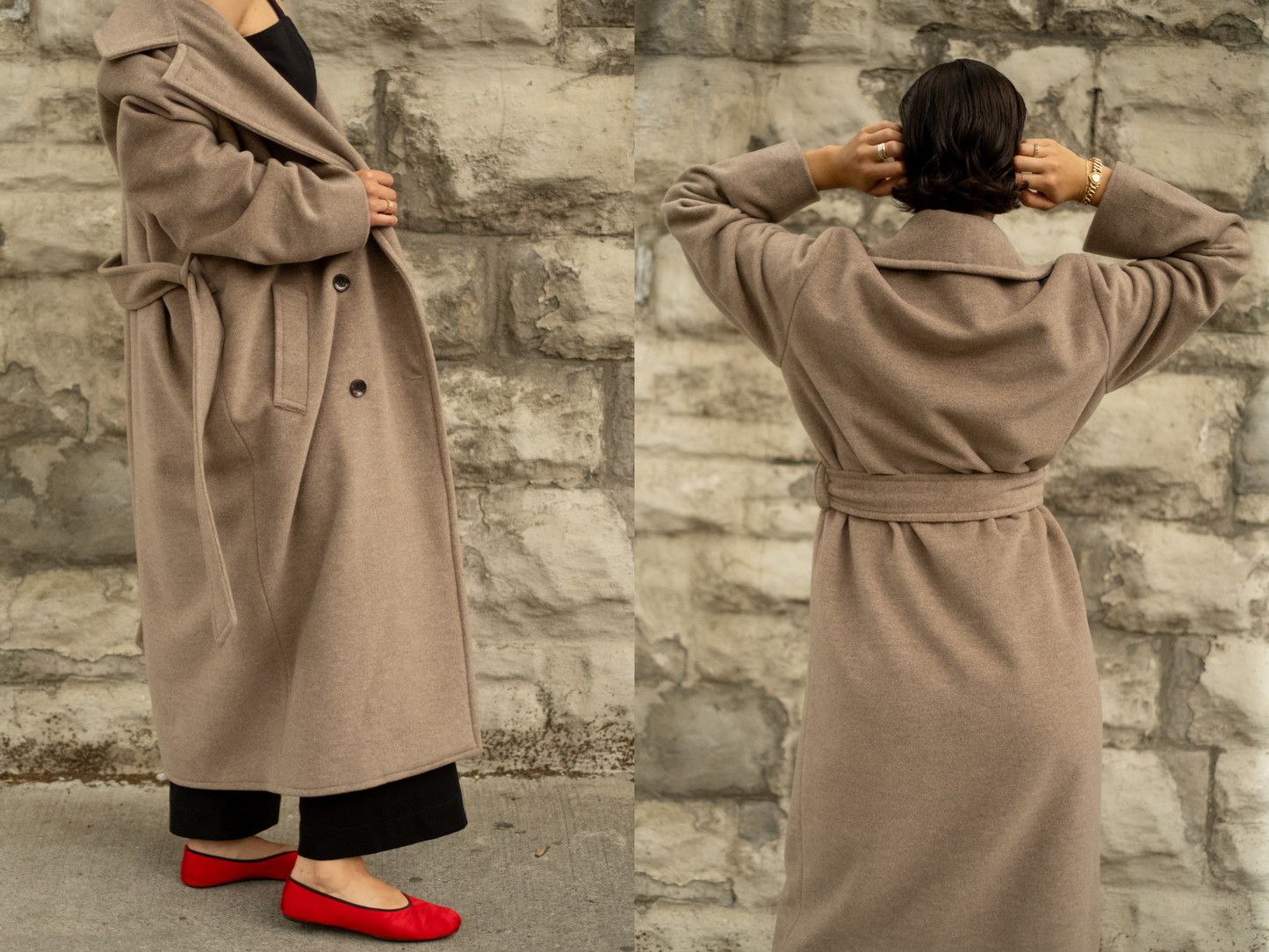 Floor length 2025 winter coat