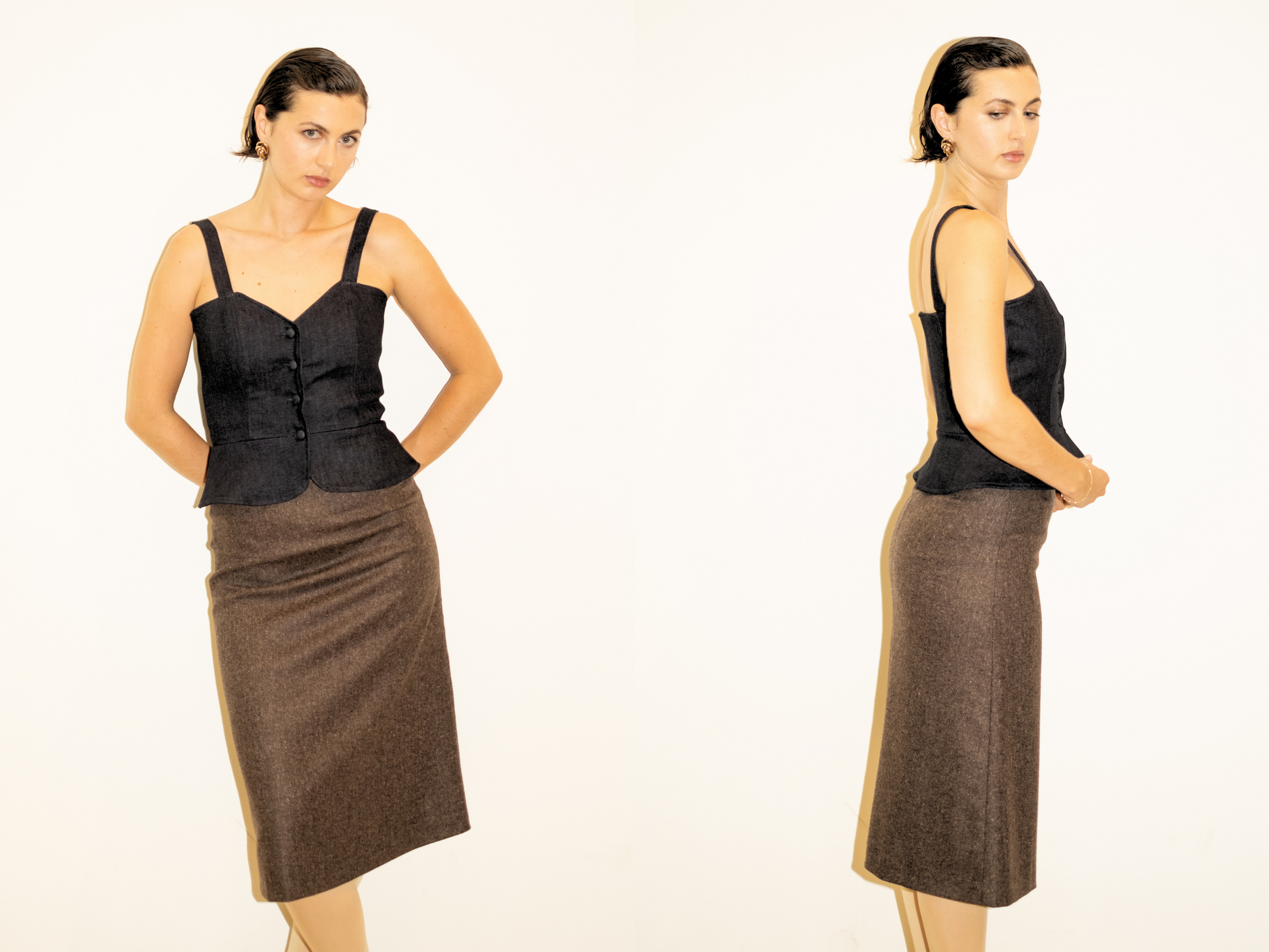 umber-herringbone
